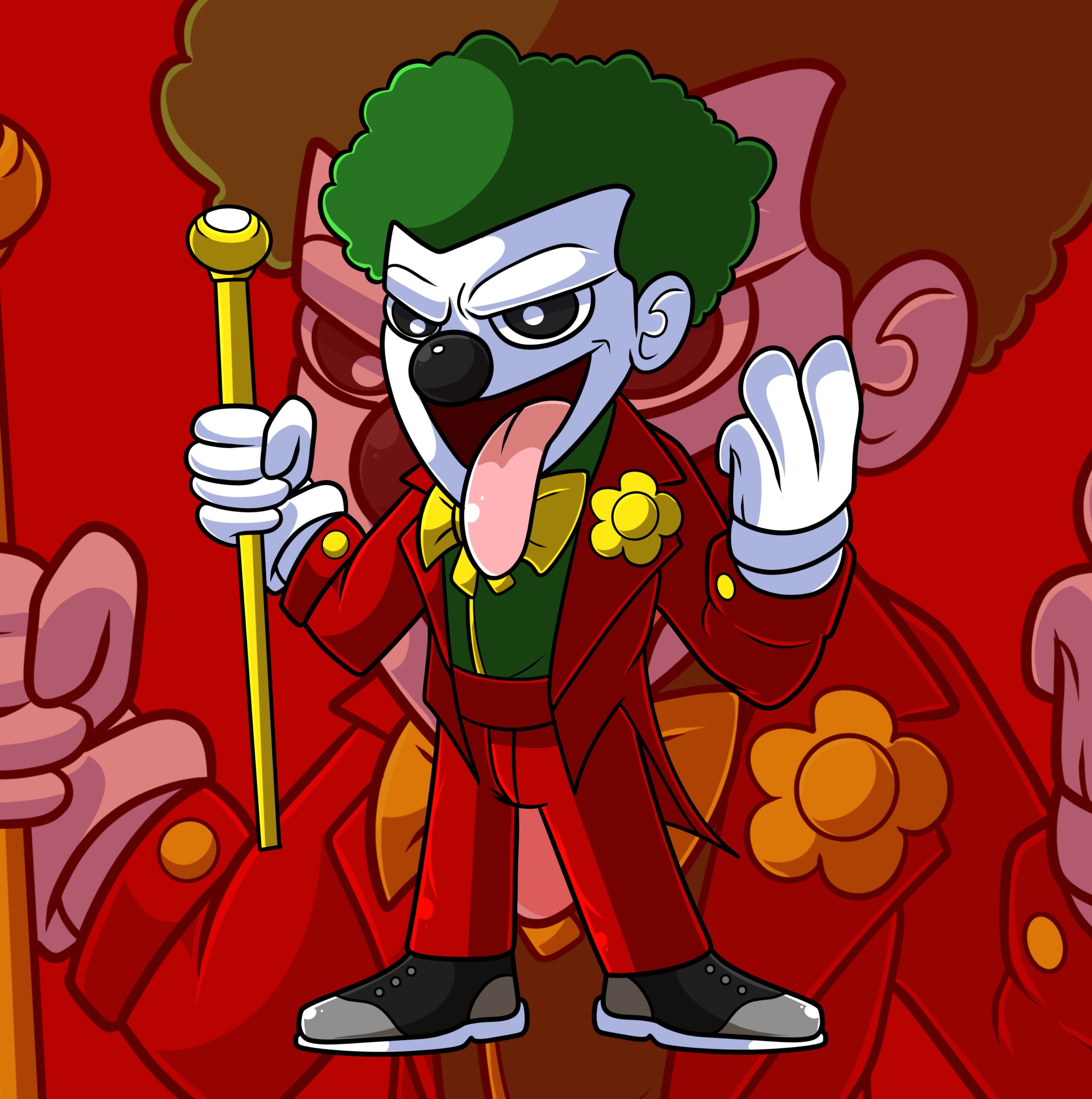 Clown Cartoon & Mascot